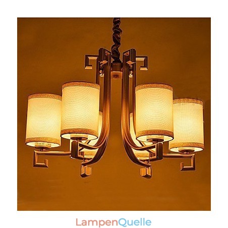 Der Kronleuchter im chinesischen Stil, Eisen-Kupfer-Imitation, Luftlampen Der Kronleuchter im chinesischen Stil, Eisen-Kupfer-Imitation, Luftlampen