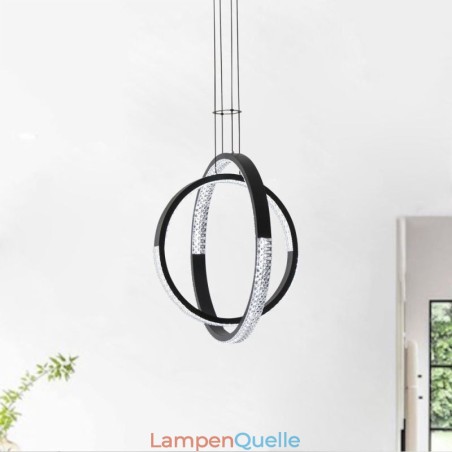 Moderne Kronleuchter 2 Ringe Anhänger Beleuchtung Esszimmer Moderne Kronleuchter 2 Ringe Anhänger Beleuchtung Esszimmer
