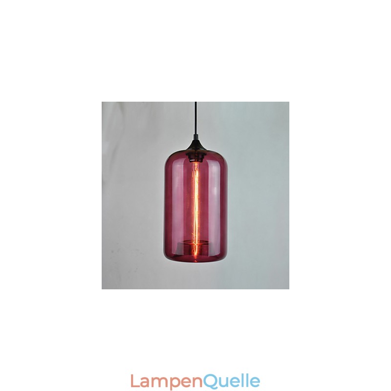 Flaschendesign Pendelleuchte 1 Licht Minimalistische Eisenmalerei