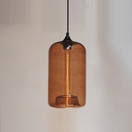 Flaschendesign Pendelleuchte 1 Licht Minimalistische Eisenmalerei