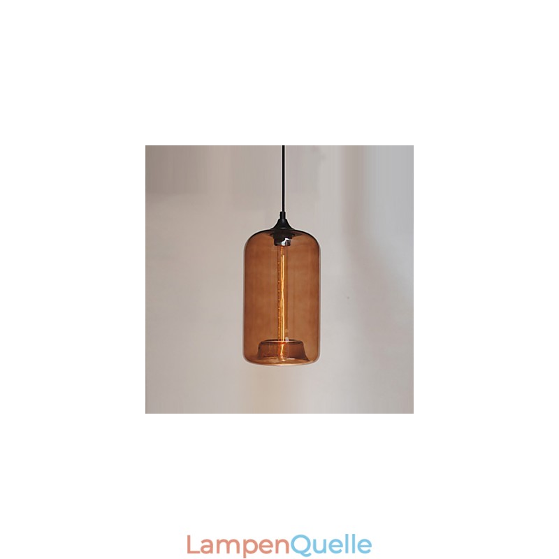 Flaschendesign Pendelleuchte 1 Licht Minimalistische Eisenmalerei