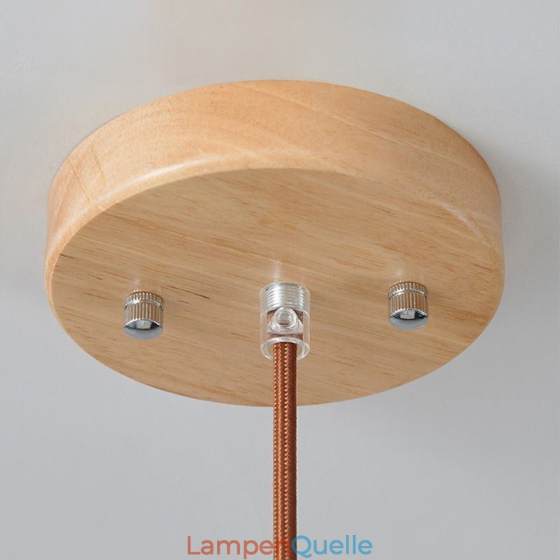 Japanische Holz Pendelleuchte Glas Laterne Hängeleuchte