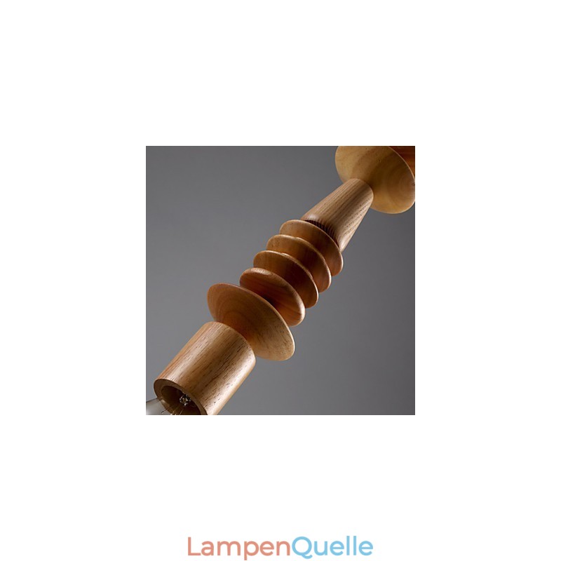 Kronleuchter Mini-Stil Traditionell Klassisch Holz Bambus