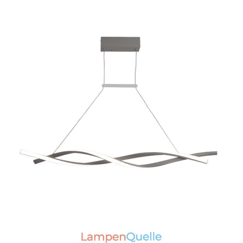 Moderne Pendelleuchte Twist Design Hängelampe Esszimmer