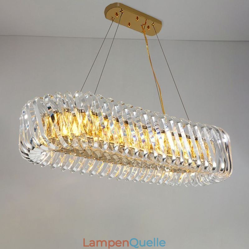 Luxus Glas Pendelleuchte Kronleuchter im europäischen Stil