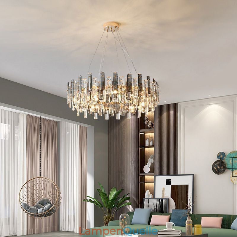 Luxus Glas Kronleuchter Europäischen Stil Pendelleuchte