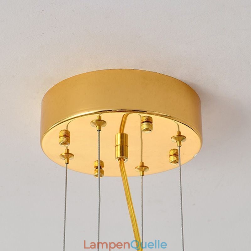 Moderne Shell Glas Kronleuchter Lichter Esszimmer