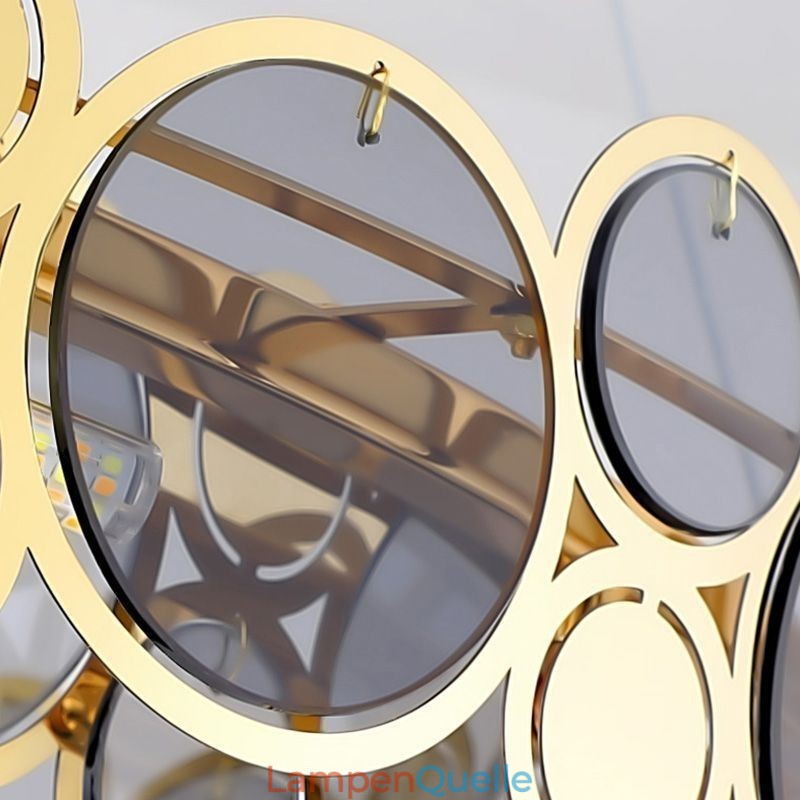 Europäischer Glas-Kronleuchter, kreative Luxus-Pendelleuchte