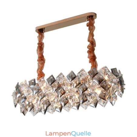 Europäischer Glas-Kronleuchter, kreatives Licht, Luxus-Pendelleuchte Europäischer Glas-Kronleuchter, kreatives Licht, Luxus-Pendelleuchte