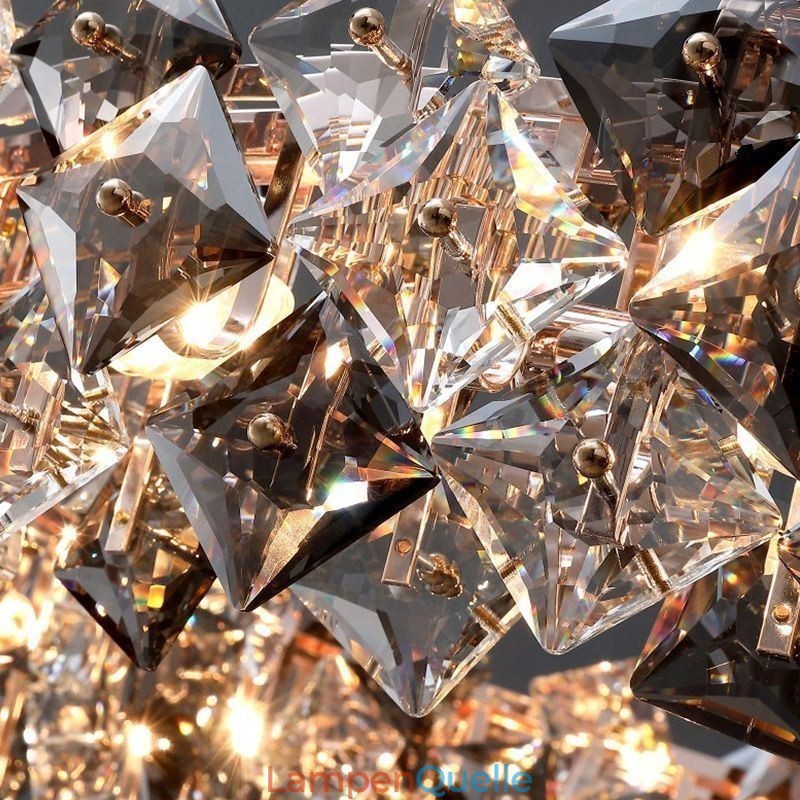 Europäischer Glas-Kronleuchter, kreatives Licht, Luxus-Pendelleuchte