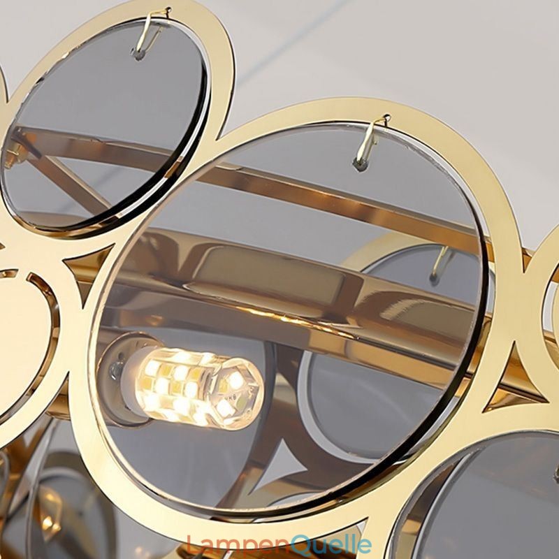 Europäischer Glas-Kronleuchter, kreatives Licht, Luxus-Pendelleuchte