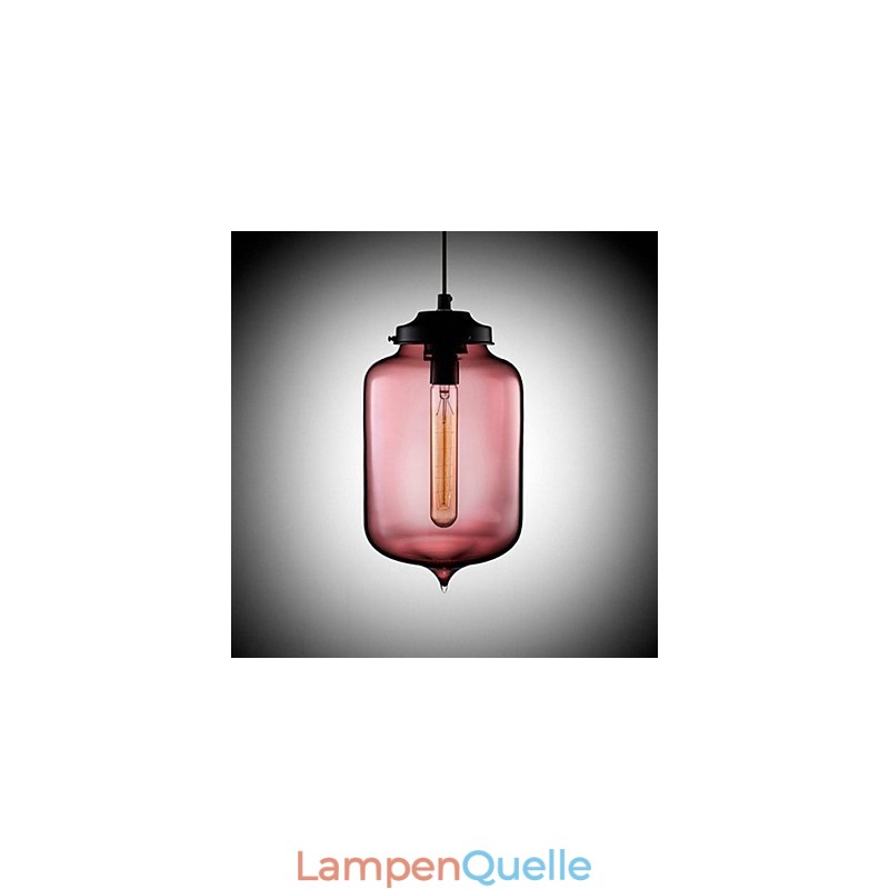 Flaschendesign Pendelleuchte 1 Licht Minimalistische Eisenmalerei