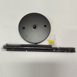 Moderner Kronleuchter aus Metall, klare Glasblasen, Pendelleuchten