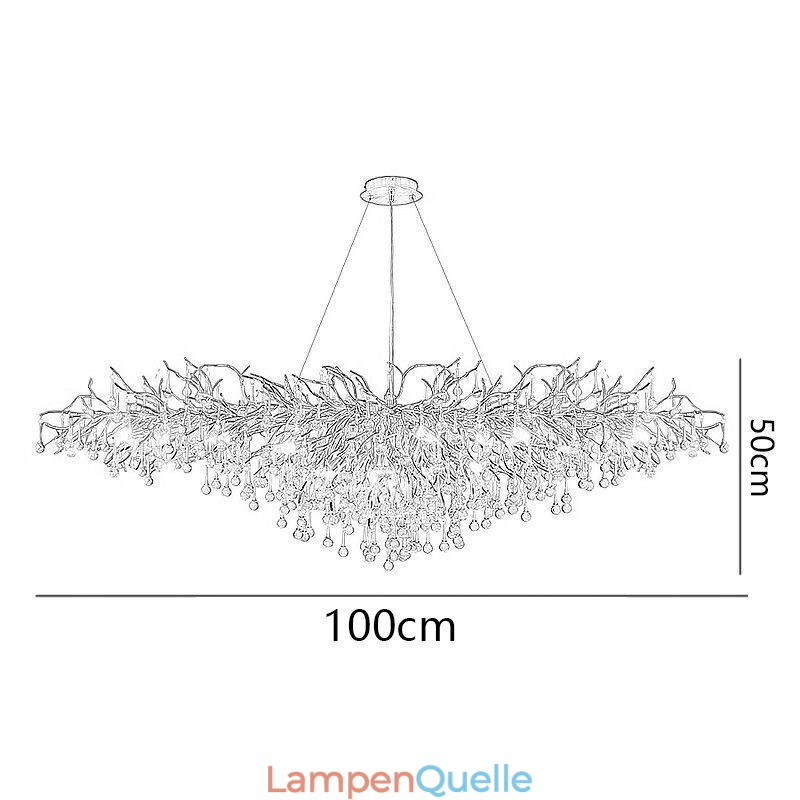Luxus Kristall Kronleuchter Gold Moderne Decke Hängen Lampe Esszimmer
