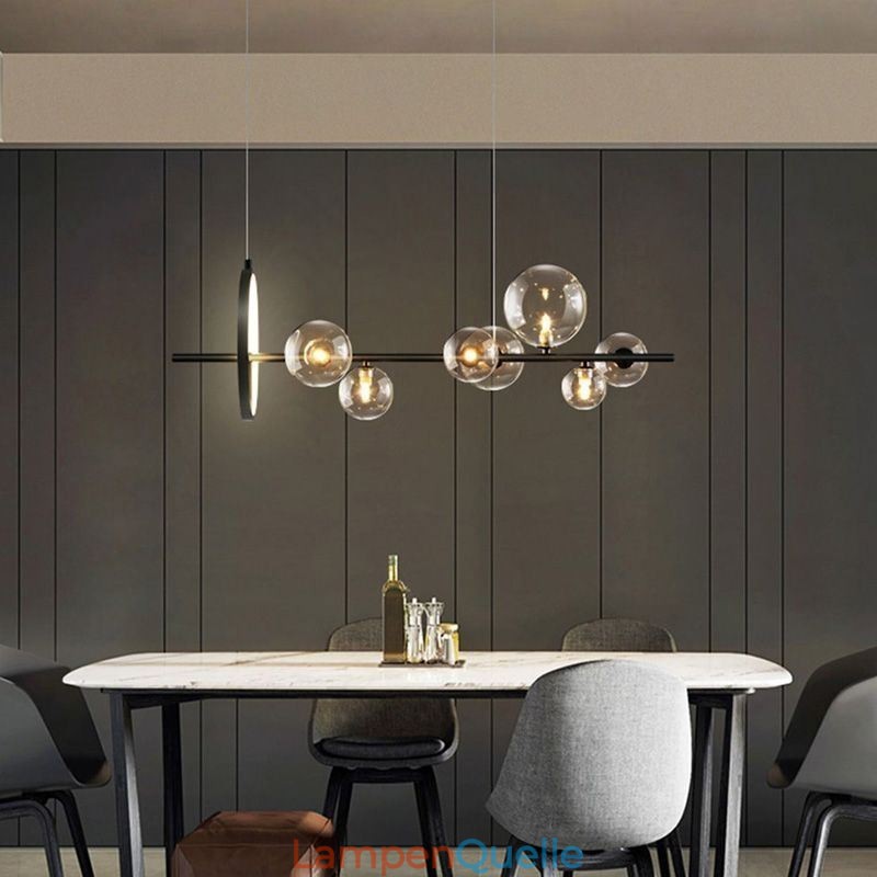 Moderne Glas Bubble Pendelleuchte G9 Glühbirnen Kronleuchter