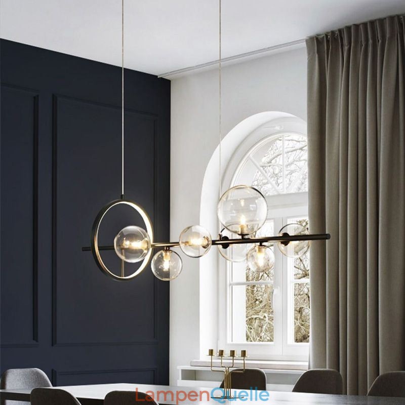 Moderne Glas Bubble Pendelleuchte G9 Glühbirnen Kronleuchter