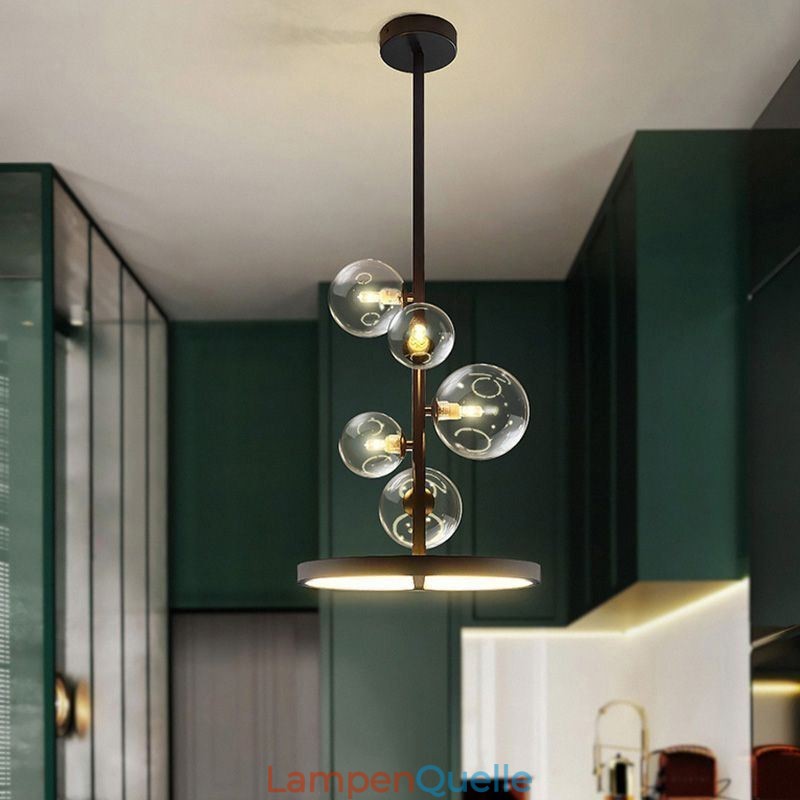 Moderne Hängeleuchten Leuchte Kronleuchter Glas Blase Pendelleuchte