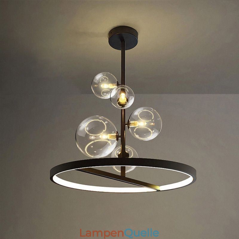 Moderne Hängeleuchten Leuchte Kronleuchter Glas Blase Pendelleuchte