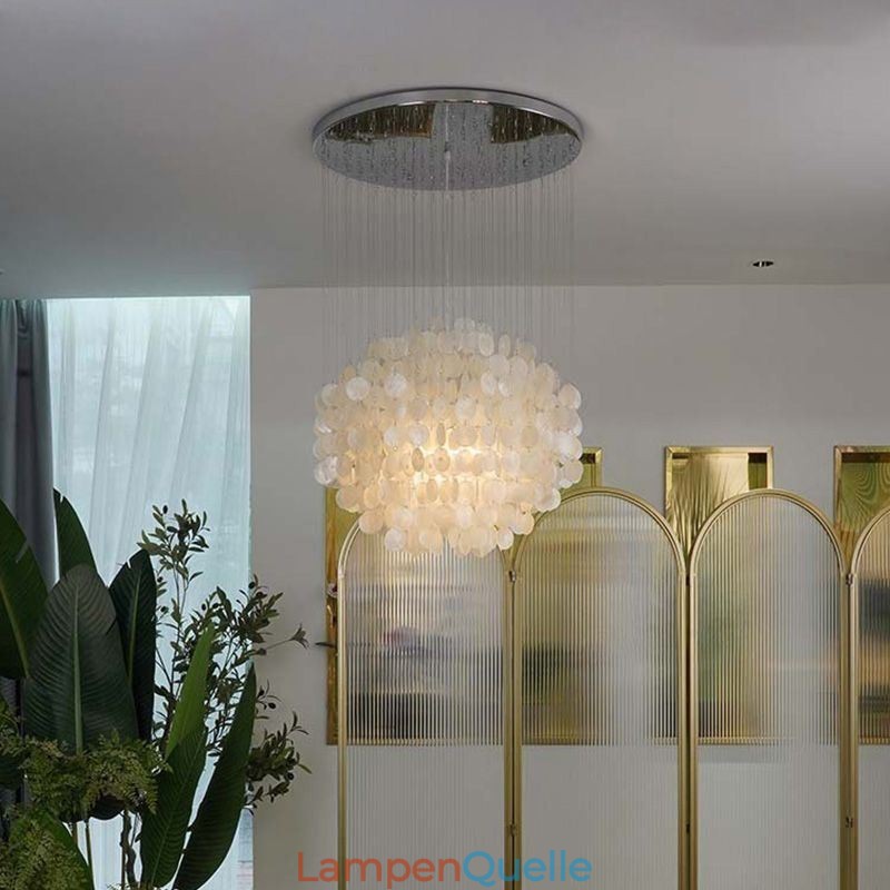 Moderne Shell Pendelleuchte Zeitgenössische Hängende Deckenbeleuchtung Esszimmer
