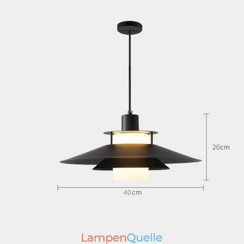 Nordische Aluminium Pendelleuchte Moderne minimalistische Deckenbeleuchtung