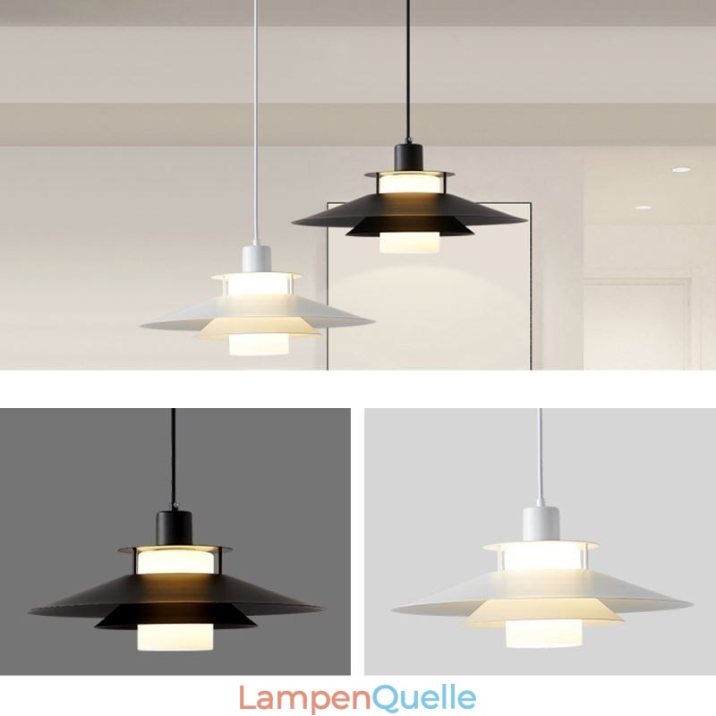 Nordische Aluminium Pendelleuchte Moderne minimalistische Deckenbeleuchtung