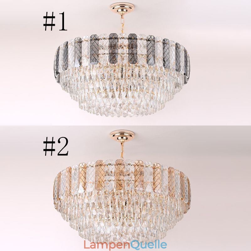 Luxus Europäische Pendelleuchte Kristall Deckenleuchte