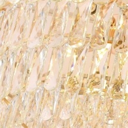 Luxus Europäische Pendelleuchte Kristall Deckenleuchte