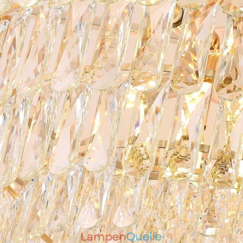 Luxus Europäische Pendelleuchte Kristall Deckenleuchte