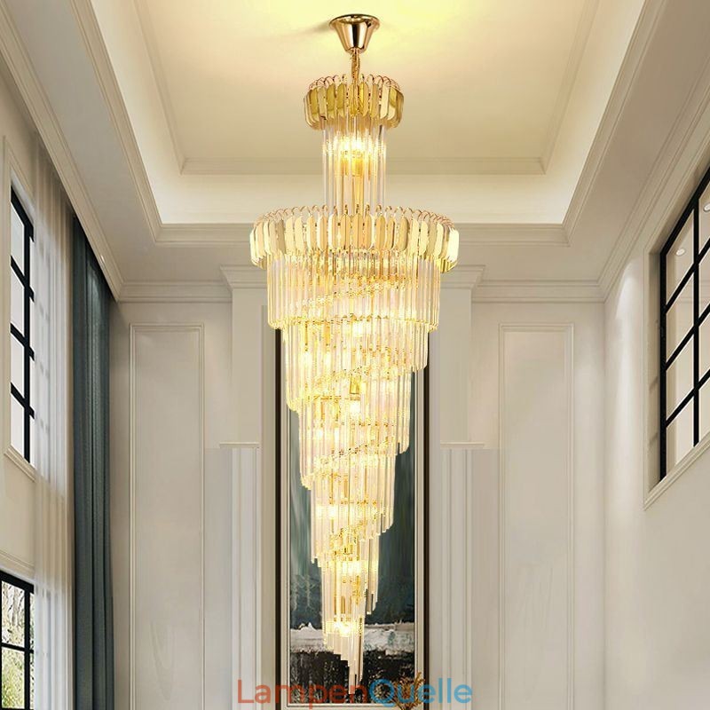 Funkelnde Pendelleuchte Große Deckenleuchte