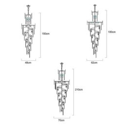Europäische Pendelleuchte Große Deckenleuchte