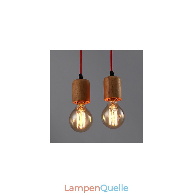 Kronleuchter Mini-Stil Modern Zeitgenössisch Holz Bambus