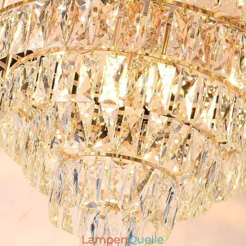 Luxus Kristall Pendelleuchte Deckenleuchte 6 9 12 Lichter