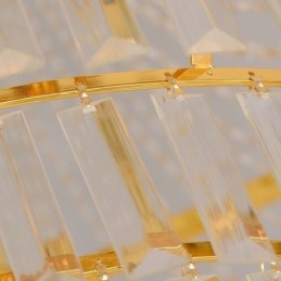 Europäische Kristall Pendelleuchte Moderne Deckenleuchte