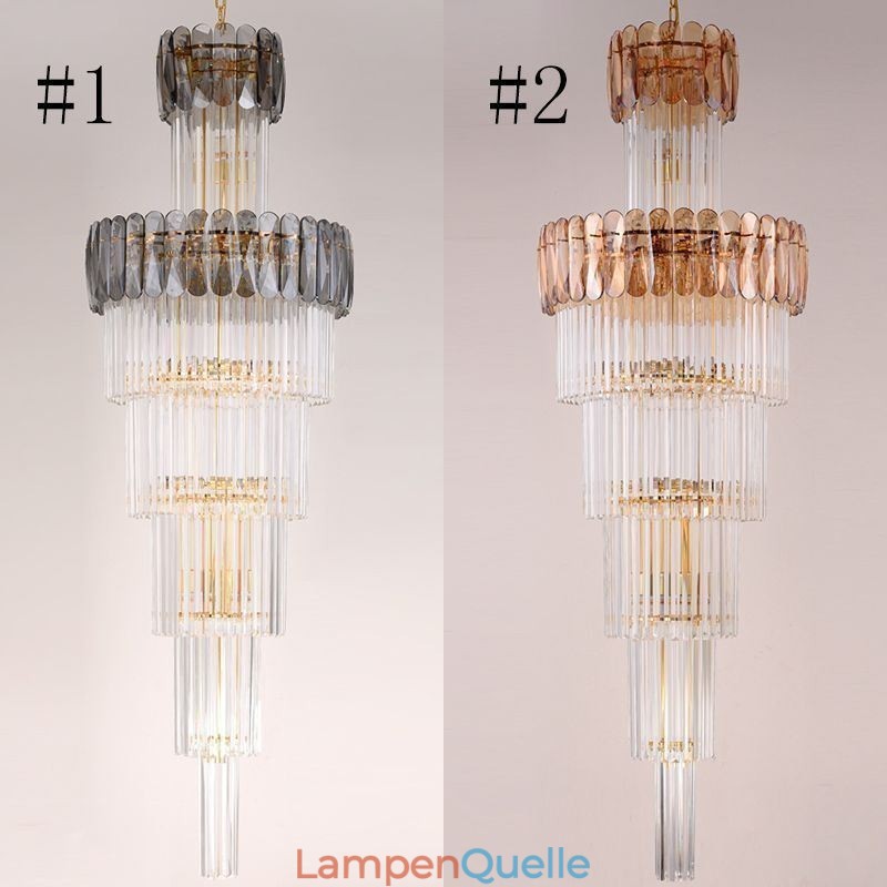 Europäische Pendelleuchte Moderne Spektakuläre K9 Deckenleuchte