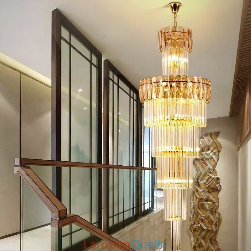 Europäische Pendelleuchte Moderne Spektakuläre K9 Deckenleuchte