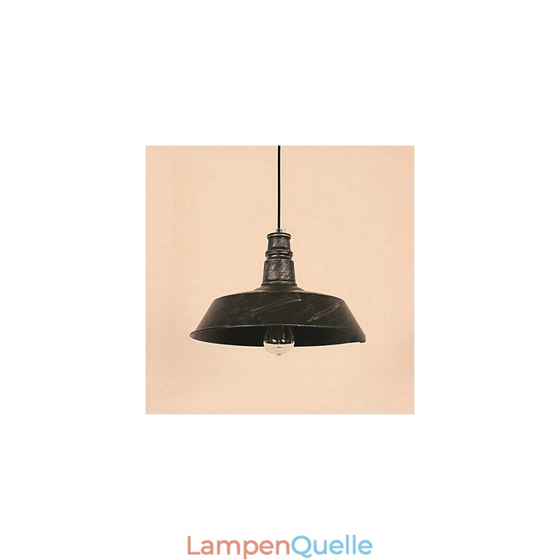 Moderne Pendelleuchte mit kreisförmigem Lampenschirm