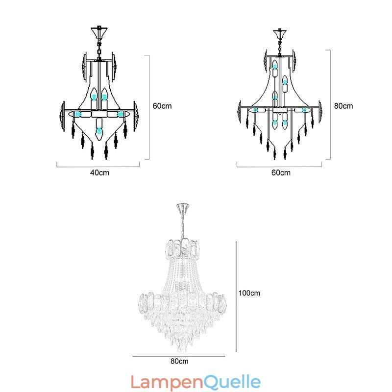 Moderne Kristall-Pendelleuchte, runde Deckenleuchte