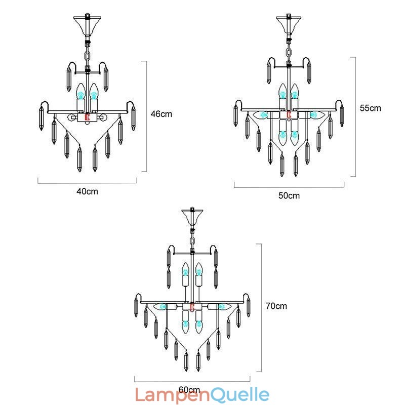 Moderne Kristall-Pendelleuchte, zeitgenössische Deckenlampe