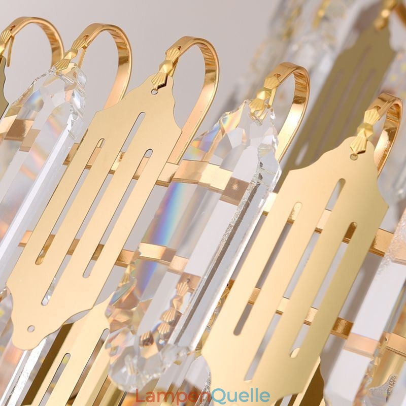 Moderne Kristall-Pendelleuchte, zeitgenössische Deckenlampe