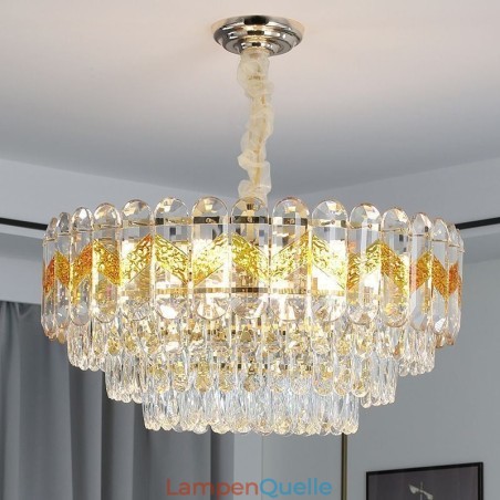 Luxus Pendelleuchte Kristall Deckenleuchte 9 12 16 Lichter Luxus Pendelleuchte Kristall Deckenleuchte 9 12 16 Lichter