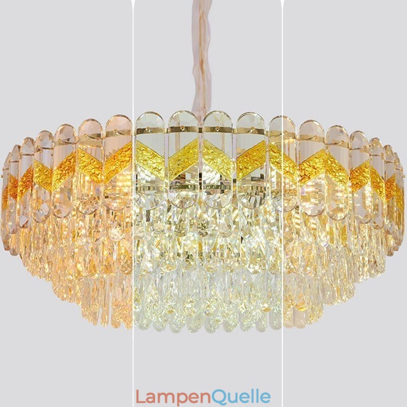 Luxus Pendelleuchte Kristall Deckenleuchte 9 12 16 Lichter