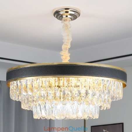 Moderne Pendelleuchte Kristall Deckenleuchte 9 12 16 Lichter Moderne Pendelleuchte Kristall Deckenleuchte 9 12 16 Lichter