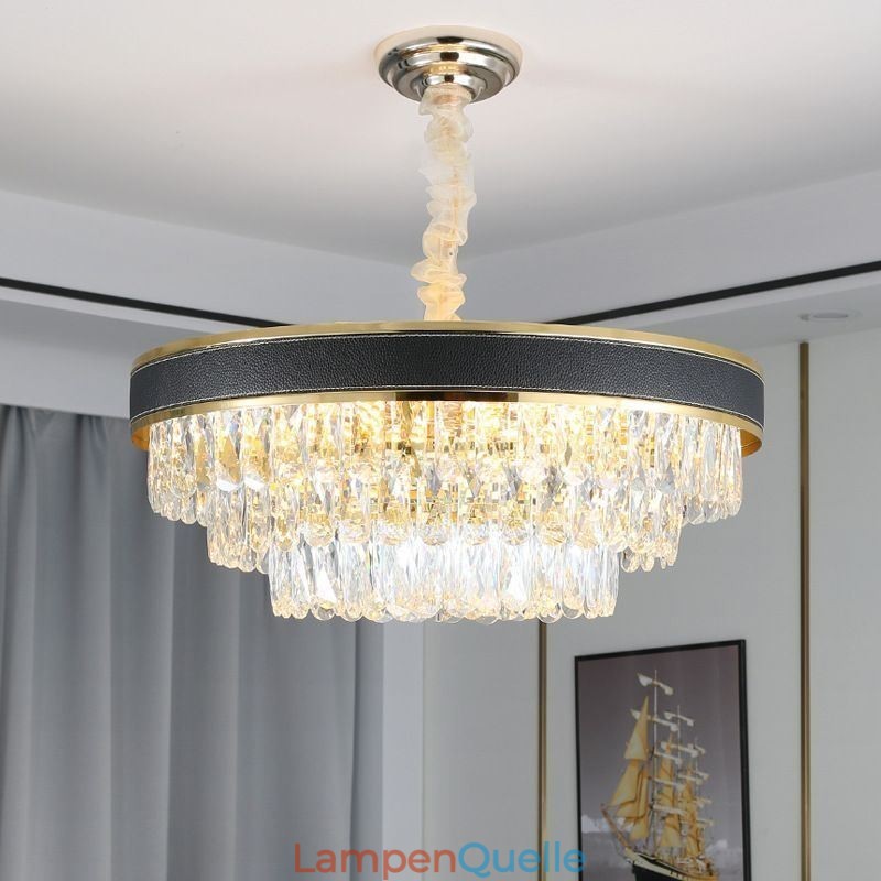 Moderne Pendelleuchte Kristall Deckenleuchte 9 12 16 Lichter