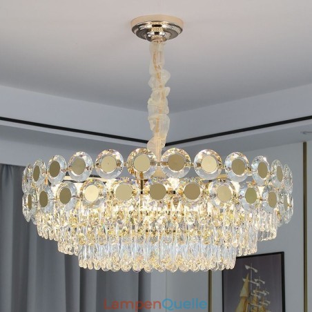 Moderne Kristall-Pendelleuchte Deckenleuchte Moderne Kristall-Pendelleuchte Deckenleuchte