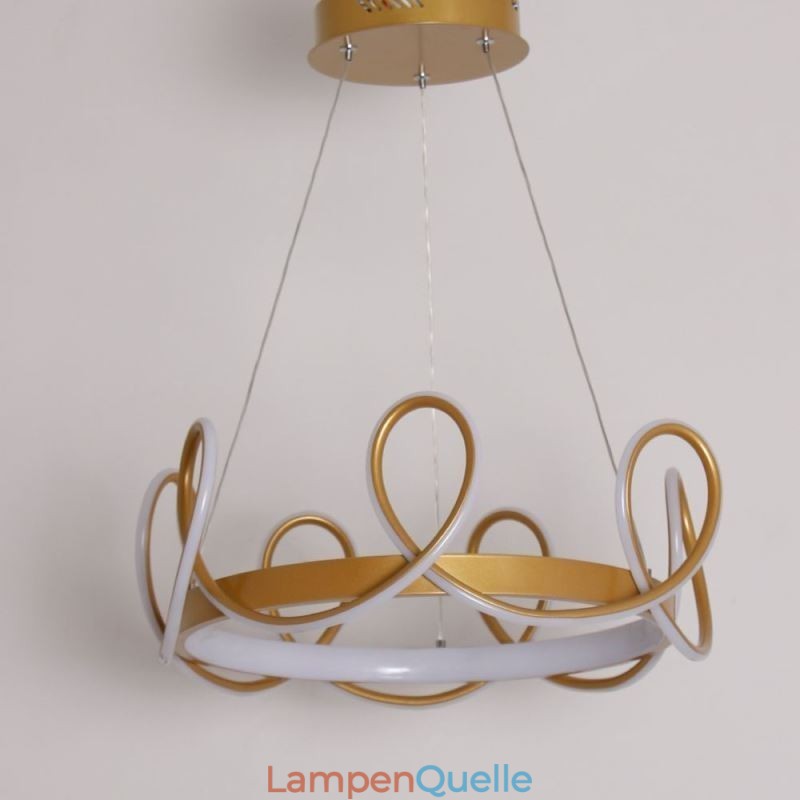Moderne Hängeleuchte Crown Pendelleuchte Aluminium 1 Licht