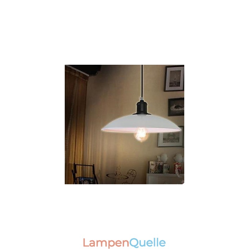 Vertraglich weißes Droplight Rustikale Lodge Traditionelle klassische Pendelleuchte