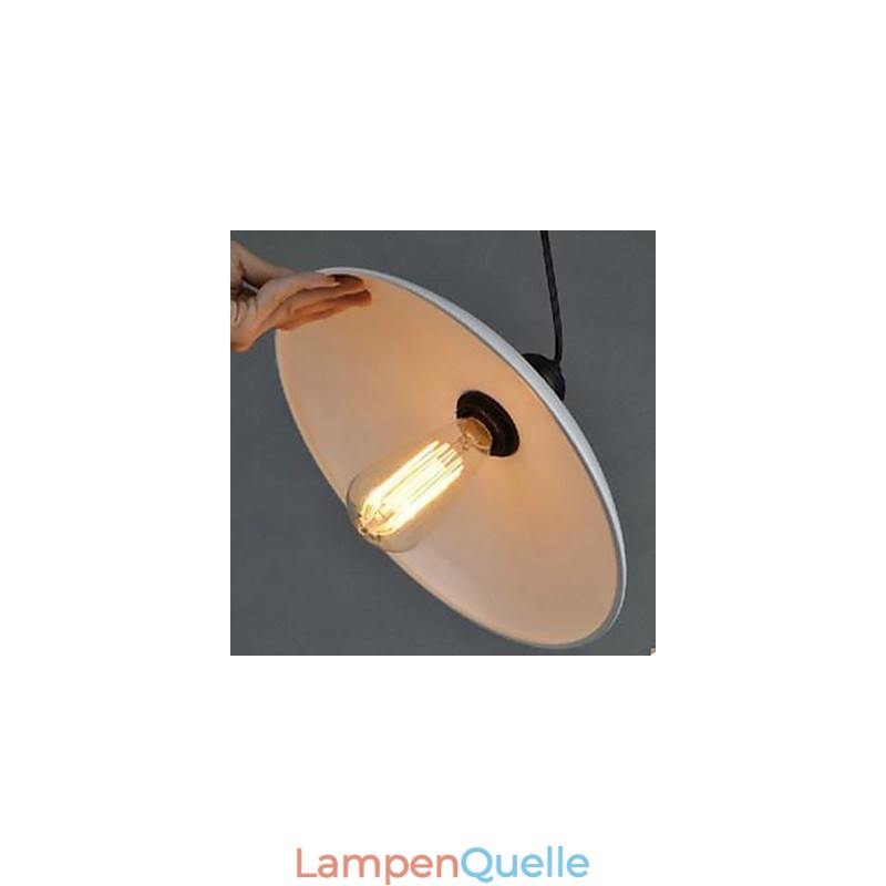Vertraglich weißes Droplight Rustikale Lodge Traditionelle klassische Pendelleuchte
