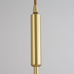 Moderne einfache Pendelleuchte Messing Deckenleuchte