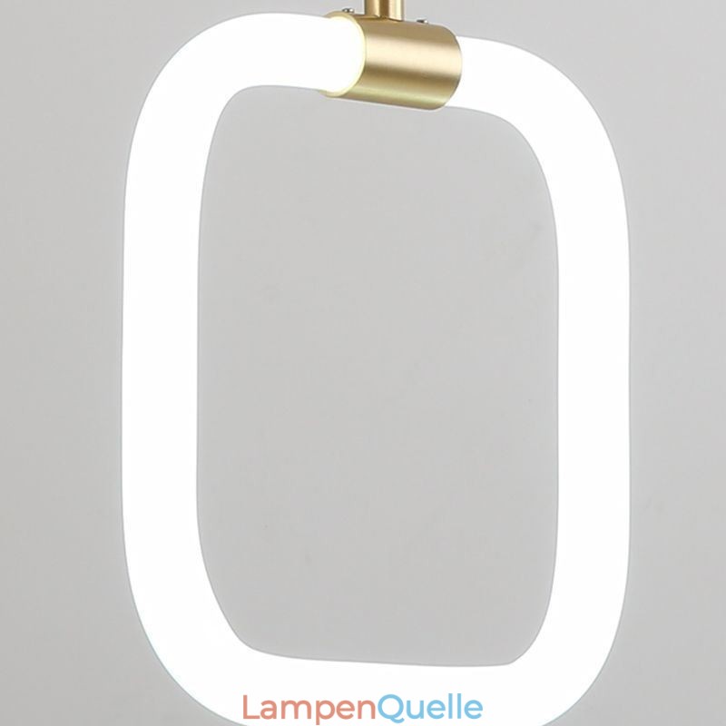 Moderne einfache Pendelleuchte Messing Deckenleuchte