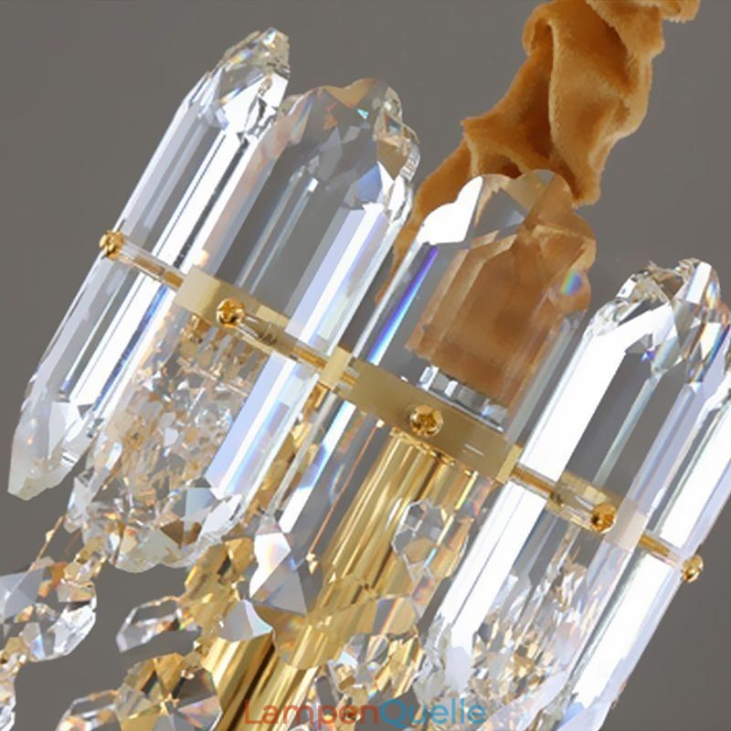 Kristall Pendelleuchte Konische Hängeleuchte Leuchte Licht